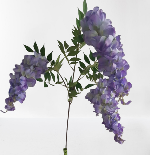 Wisteria – gałązka, 106 cm, fiolet, 12 sztuk, kod: 679