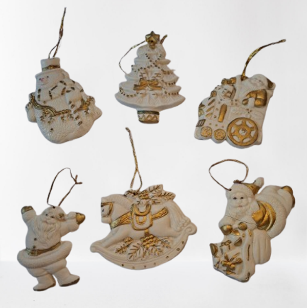 Zawieszki ceramiczne – komplet 6 sztuk, kod: 8814