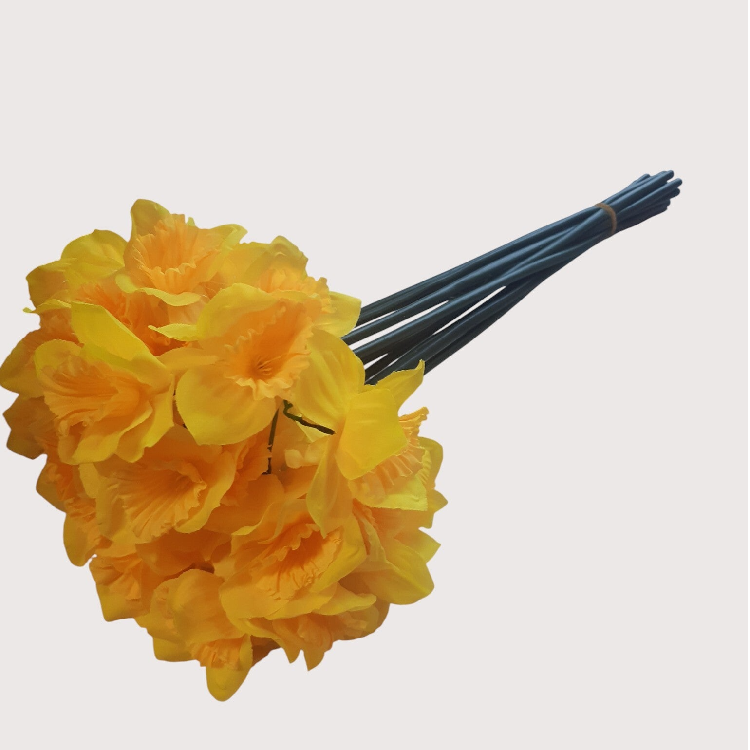 Żonkil – wiązka dekoracyjna, 40 cm, żółty, kod: 3301