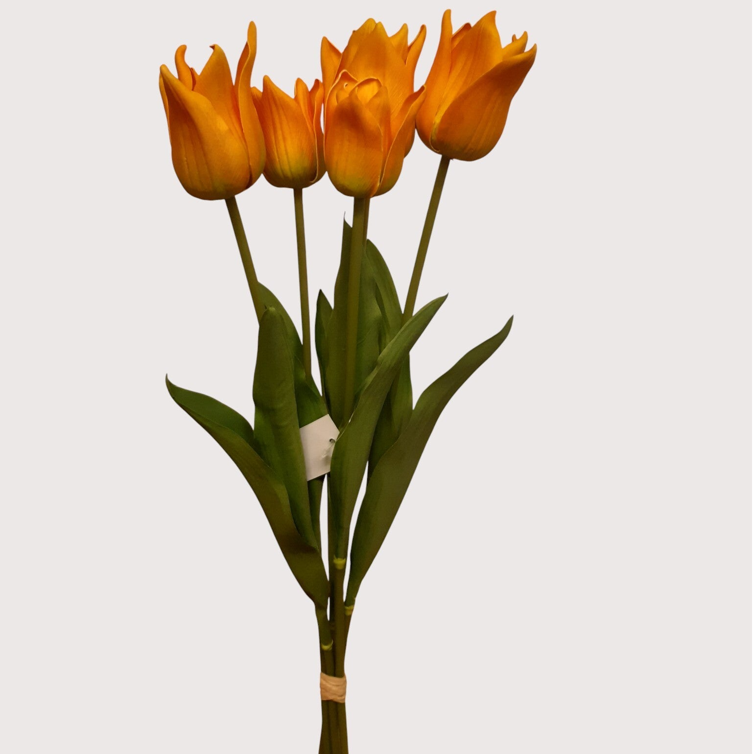 Tulipany – wiązka 5 szt., 57 cm, żółty, kod: 3150