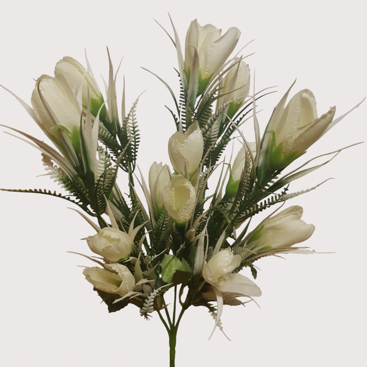 Krokusy na piku, 34 cm, biały, kod: 7035