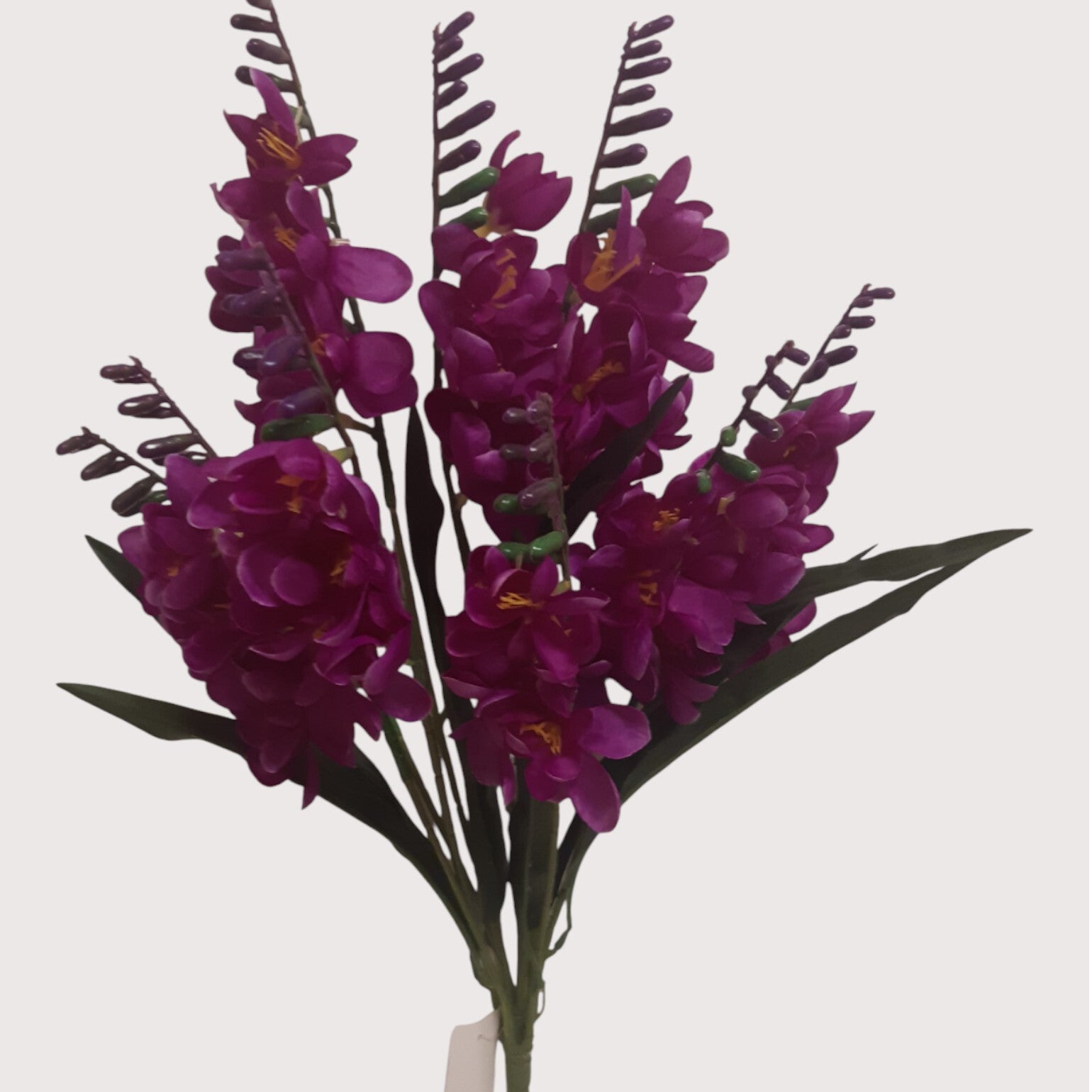 Frezja – bukiet dekoracyjny, 54 cm, fioletowy, kod: 60023