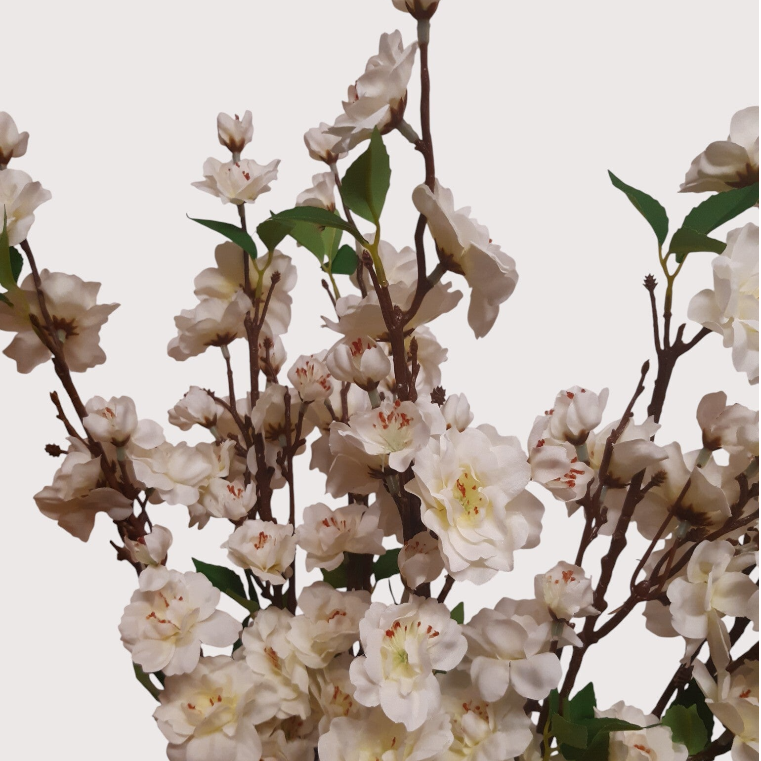 Jabłoń – wiązka dekoracyjna, 60 cm, beż,  kod: 416