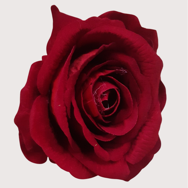 Róża wyrobowa welurowa, 8 cm, opakowanie 12 szt., kod: 21003