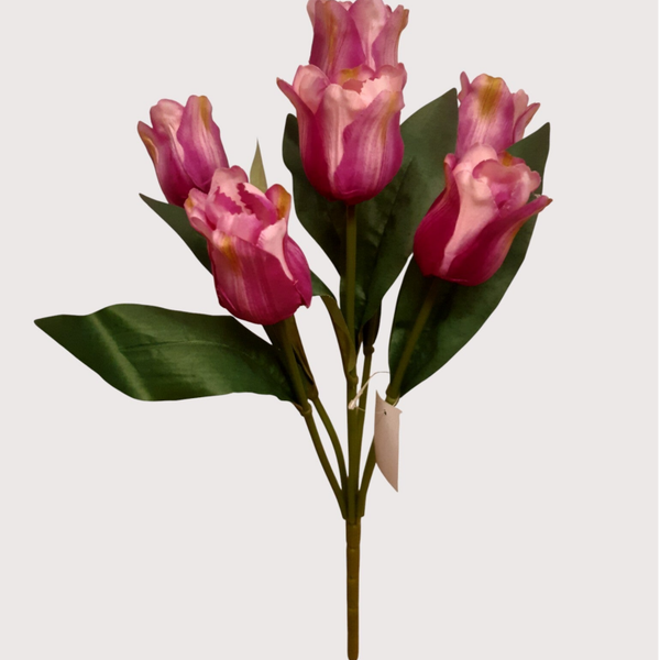 Tulipany – bukiet 7 szt., 43 cm, fiolet, kod: 2210