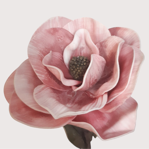 Róża z pianki – 80 cm, róż, kod: 1380