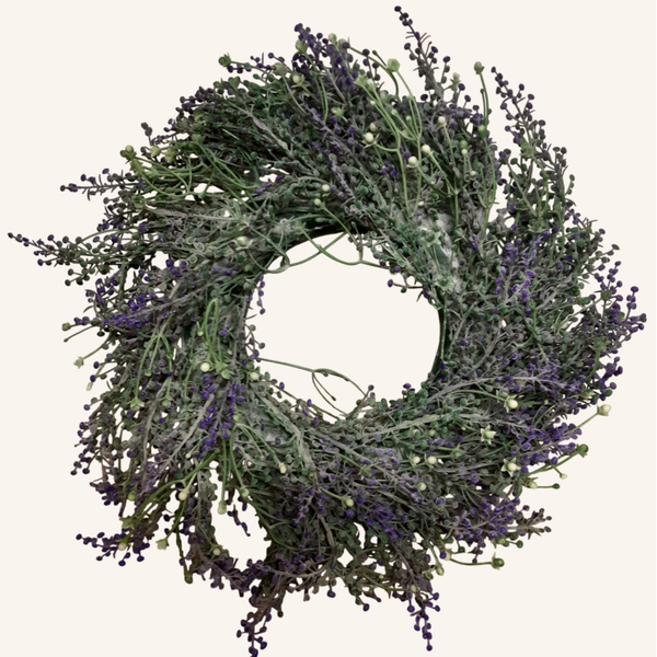 Wianek – baza z lawendy 38 cm | wewnętrzny 20 cm, kod: 42690