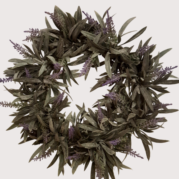 Wianek lawenda 26 cm, kod: 33560