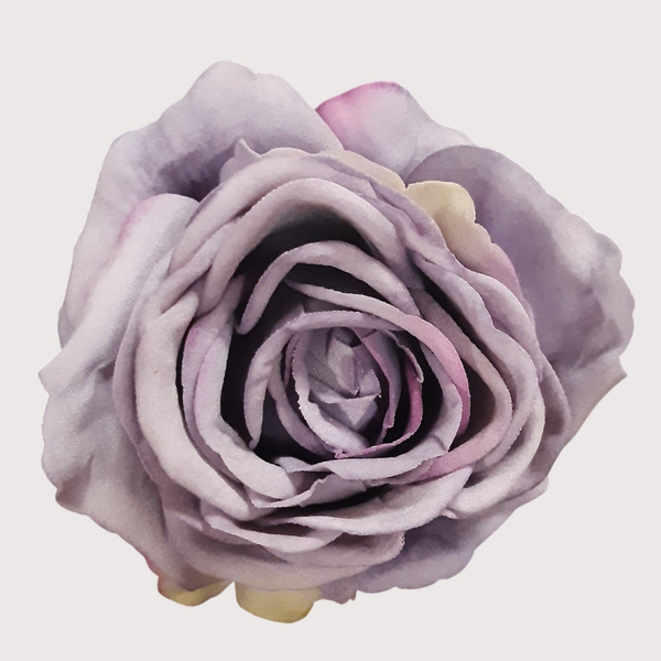 Róża wyrobowa welurowa, 12 cm, jasny fiolet, opakowanie 12 szt., kod: 2113