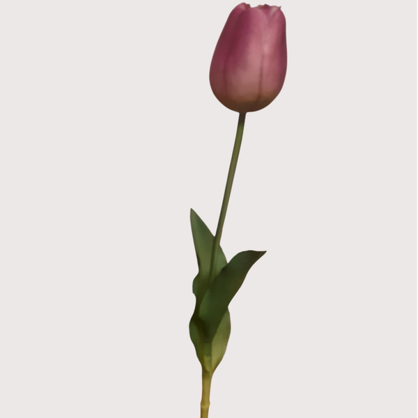 Tulipan silikonowy, 40 cm, ciemny róż, kod: 310