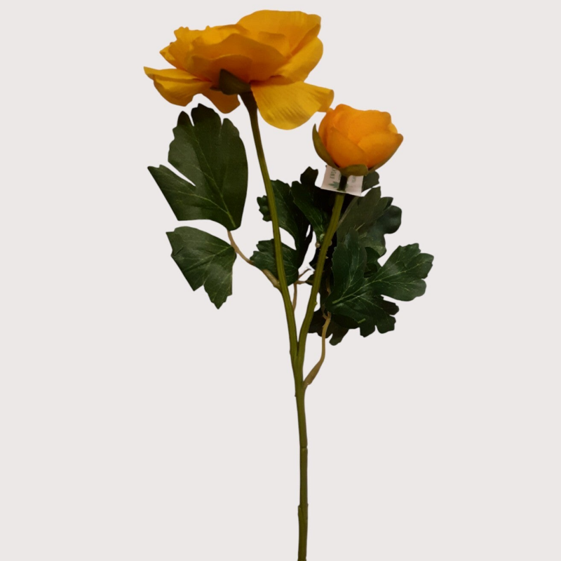 Pełnik – gałązka dekoracyjna, 46 cm, żółty, 24 sztuki, kod: 102341