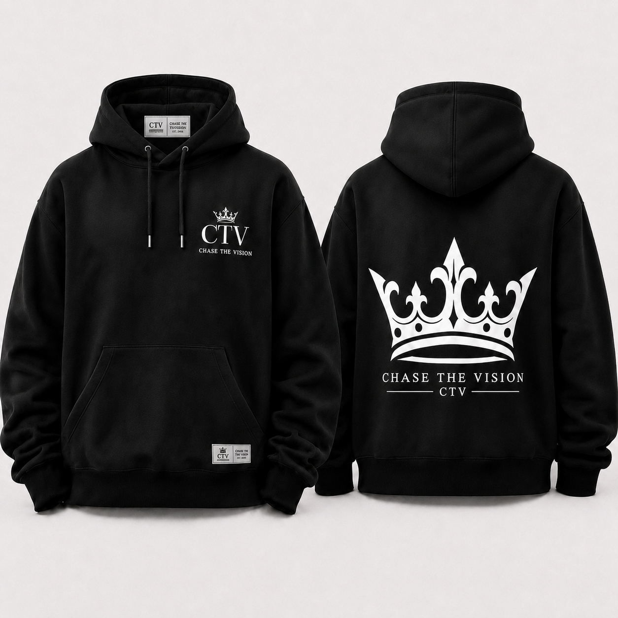 CTV first generation Hoodie – Black