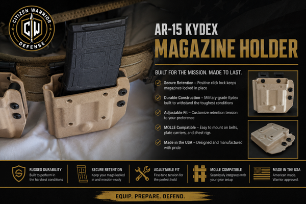 AR 15 Kydex Magazine pouch