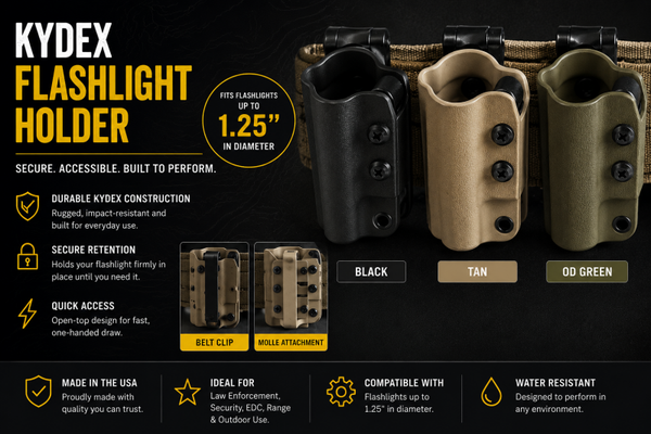 Flashlight holster
