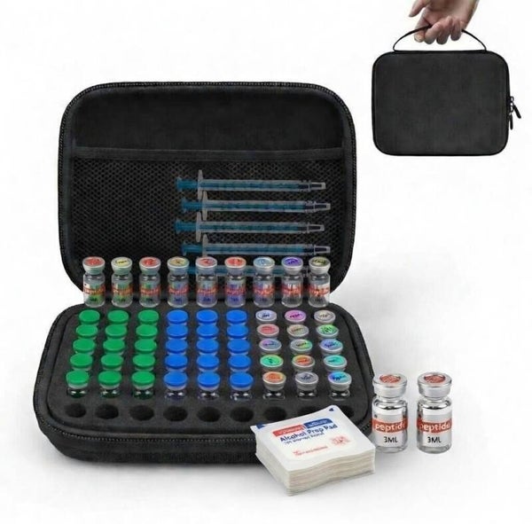 Peptide Vial Storage Case