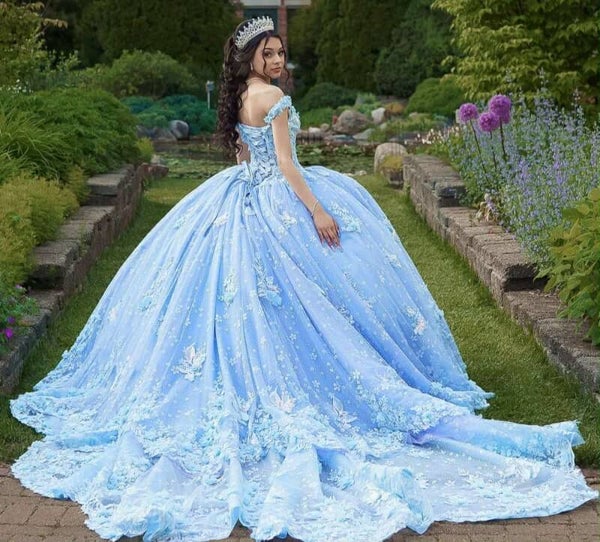 Cindirella Sky Ball Gown
