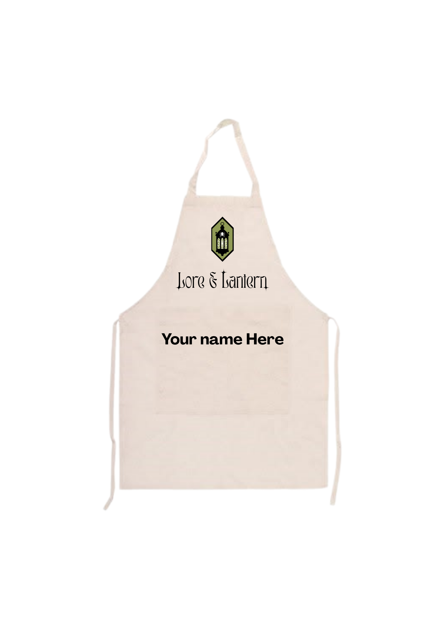 Lore & Lantern Personalised Apron