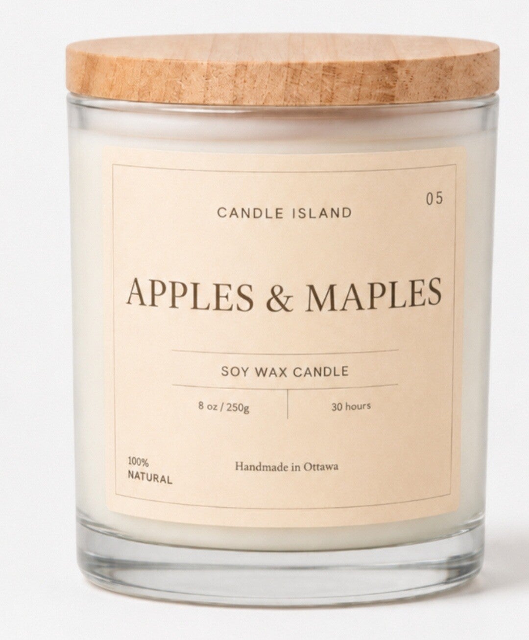 Apples & Maples Soy Wax Candle
