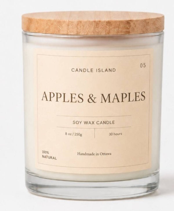 Apples & Maples Soy Wax Candle