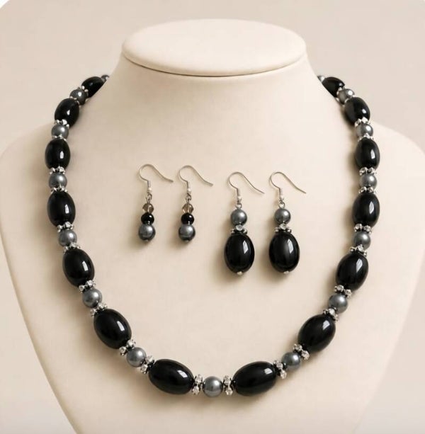 Barrel Cabochon Jewelry Set