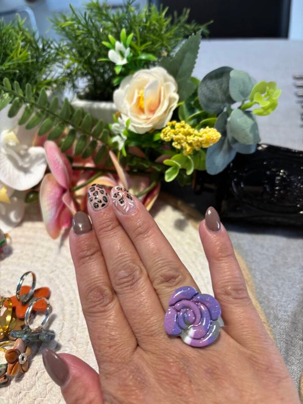 BAGUE ROSITA 25X25mm