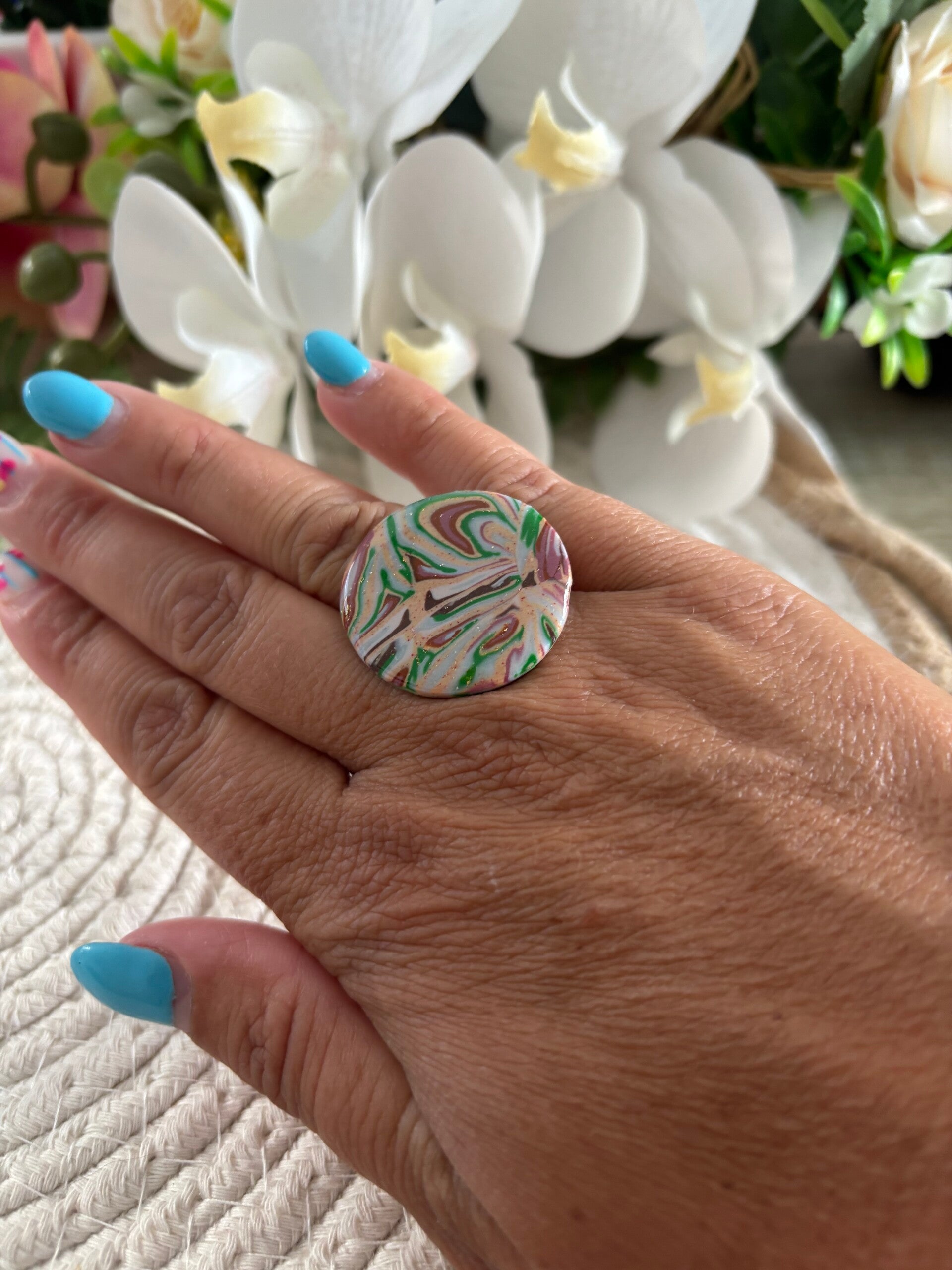 BAGUE OCEANNE 30X30
