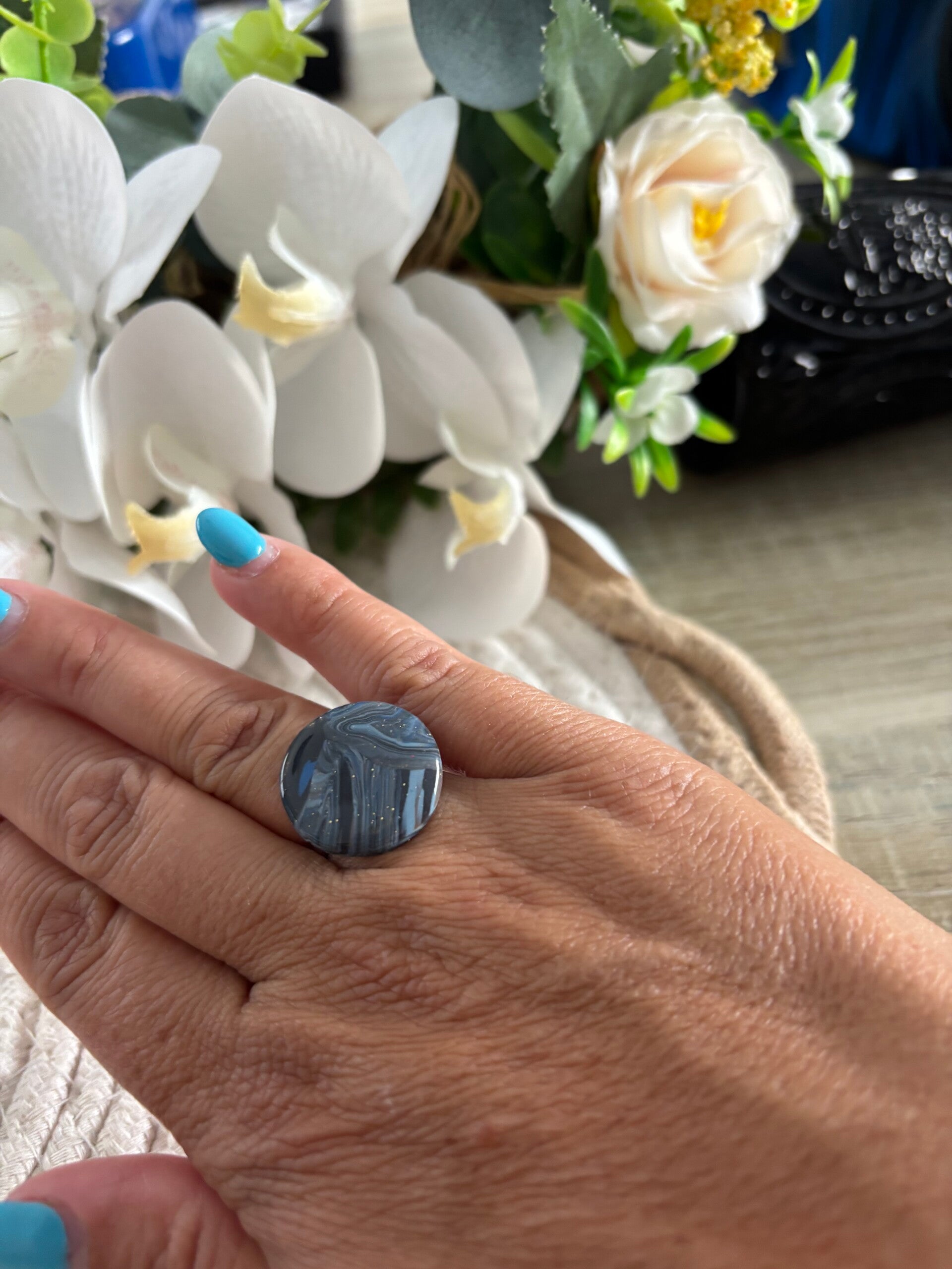 BAGUE OCEANNE 20X20