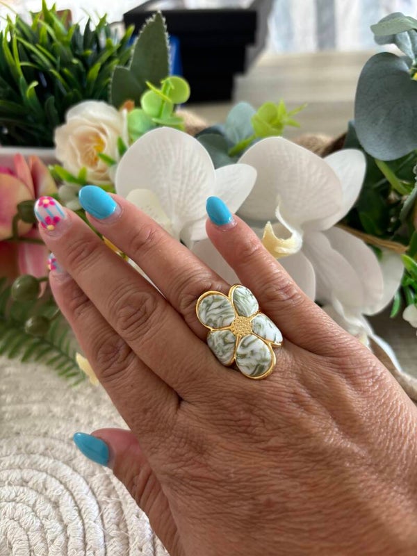 BAGUE FLORA
