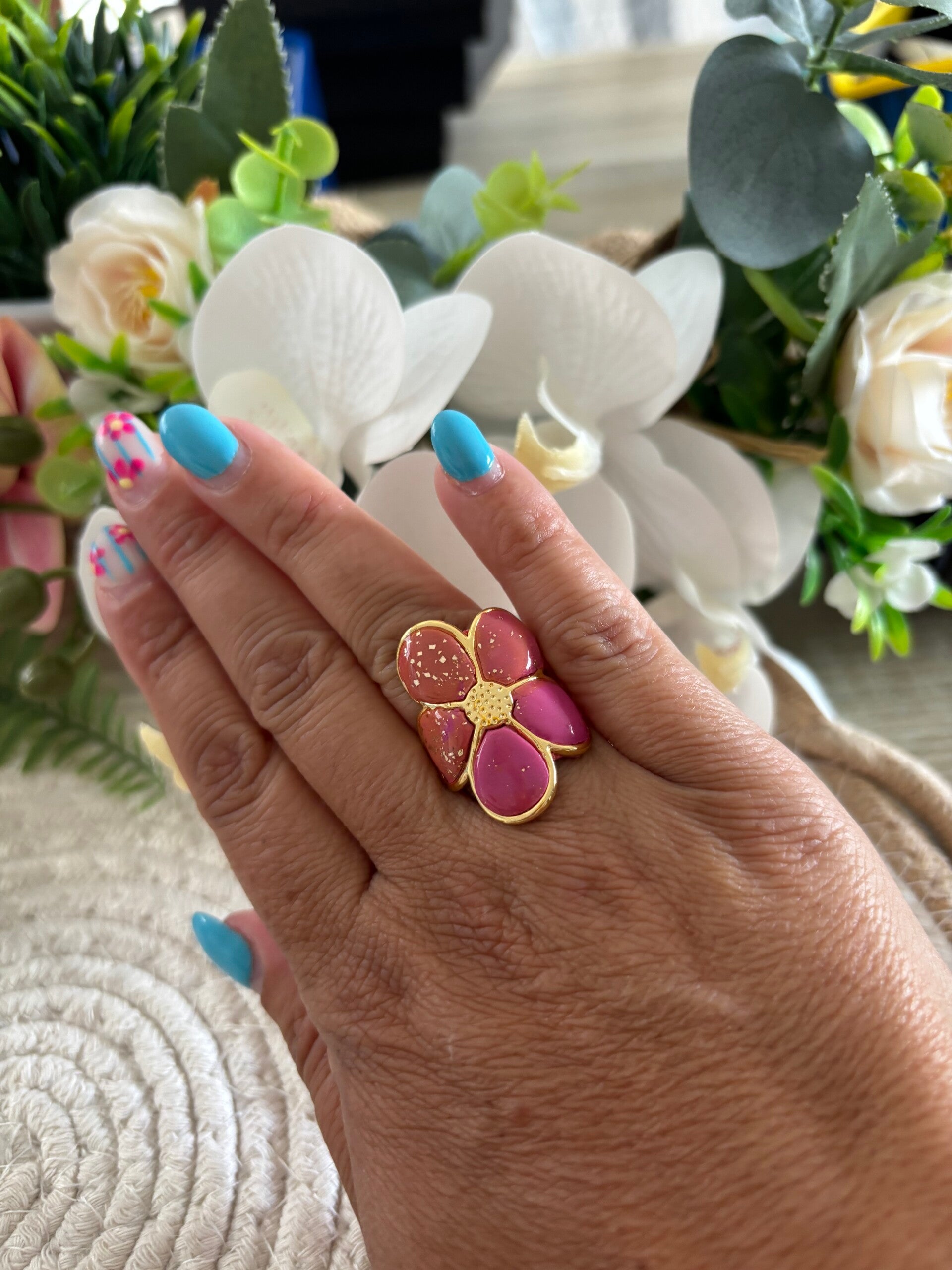 BAGUE FLORA