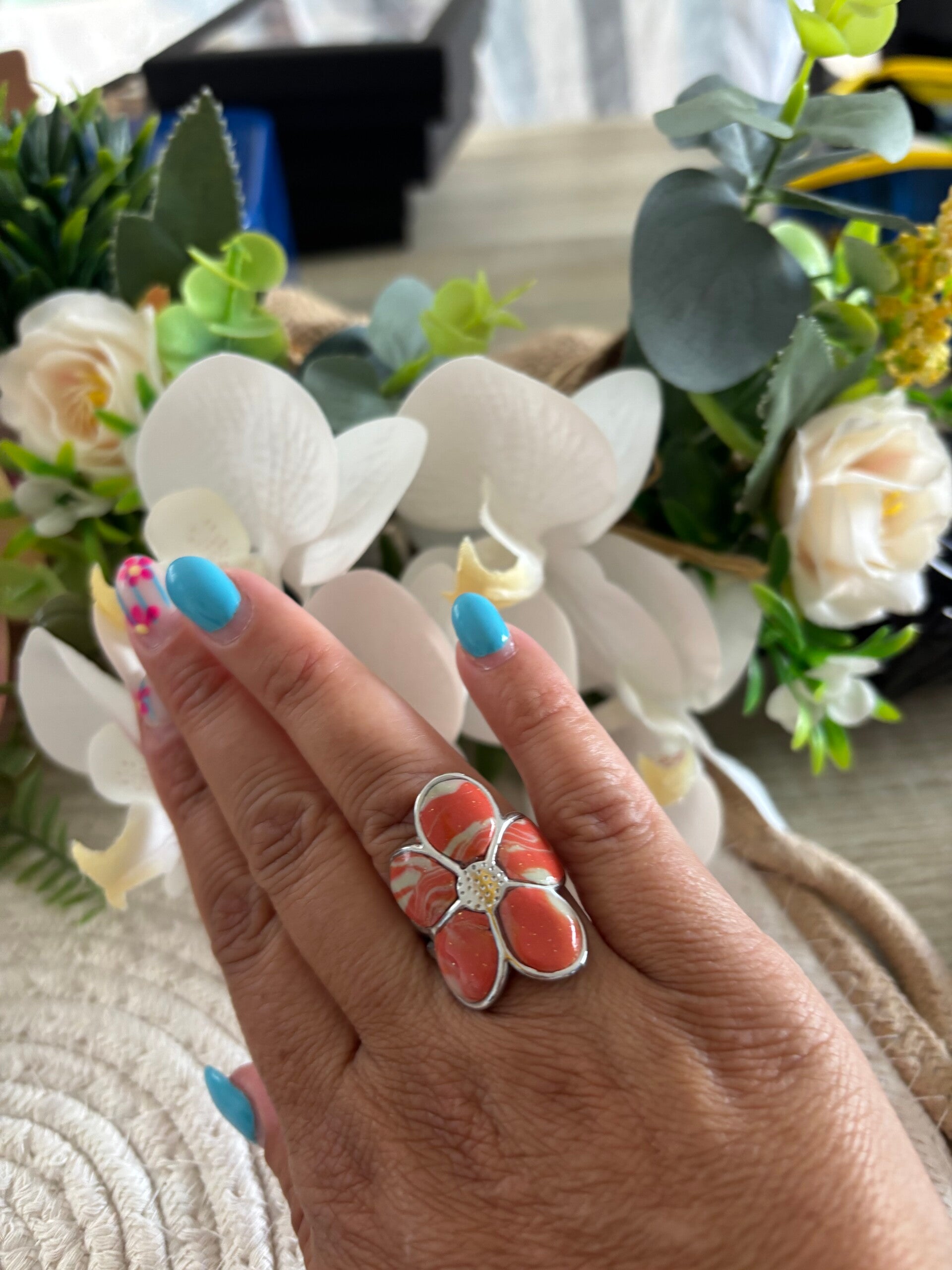 BAGUE FLORA