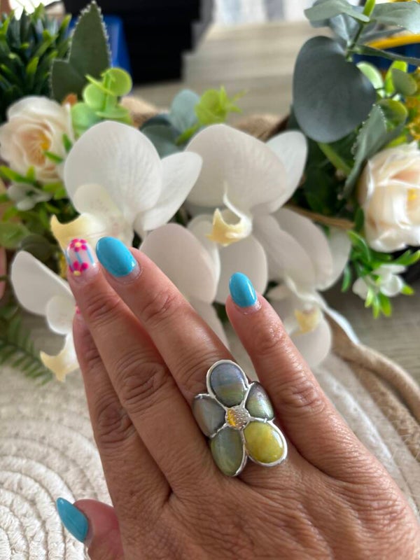 BAGUE FLORA