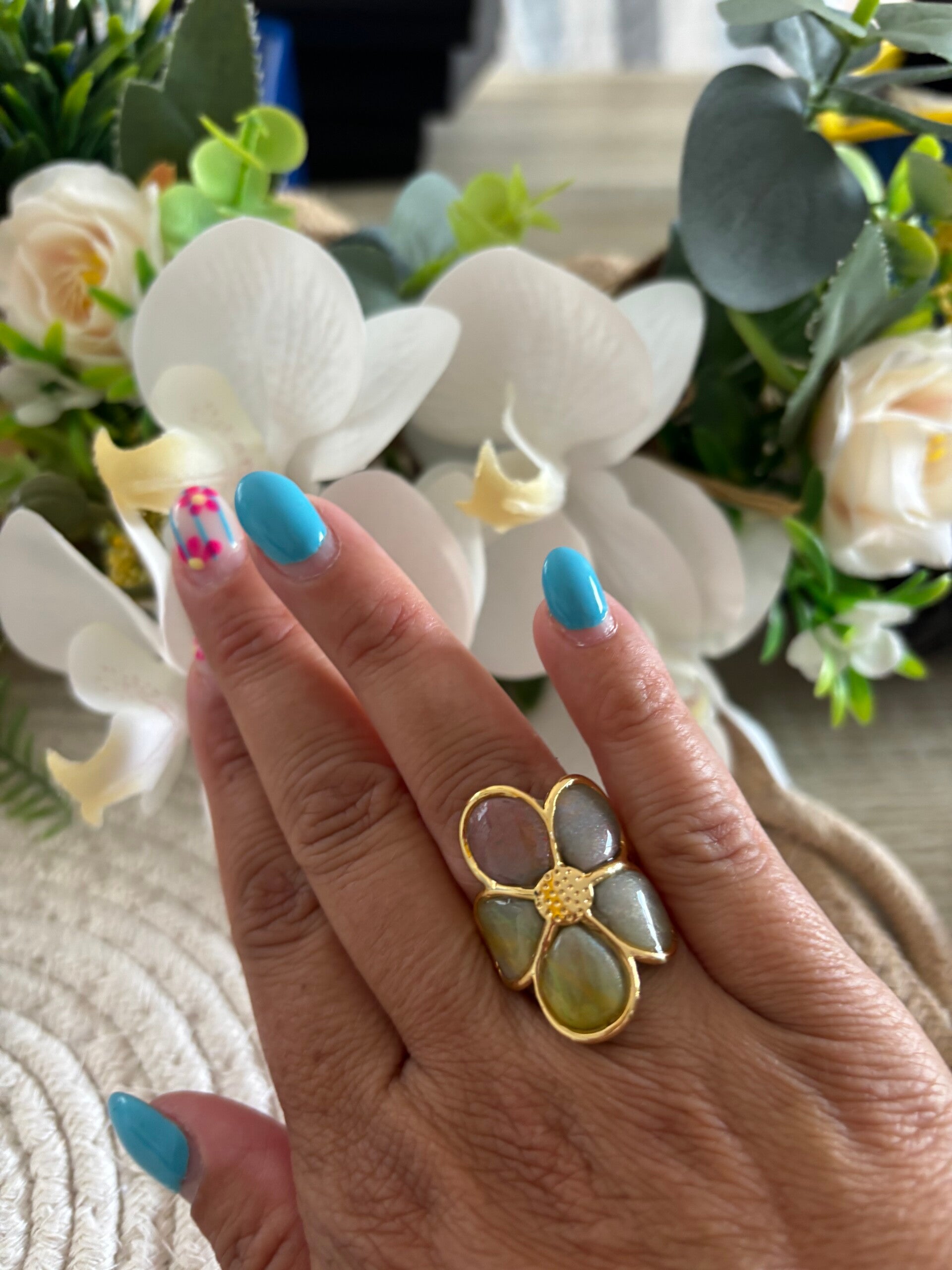BAGUE FLORA