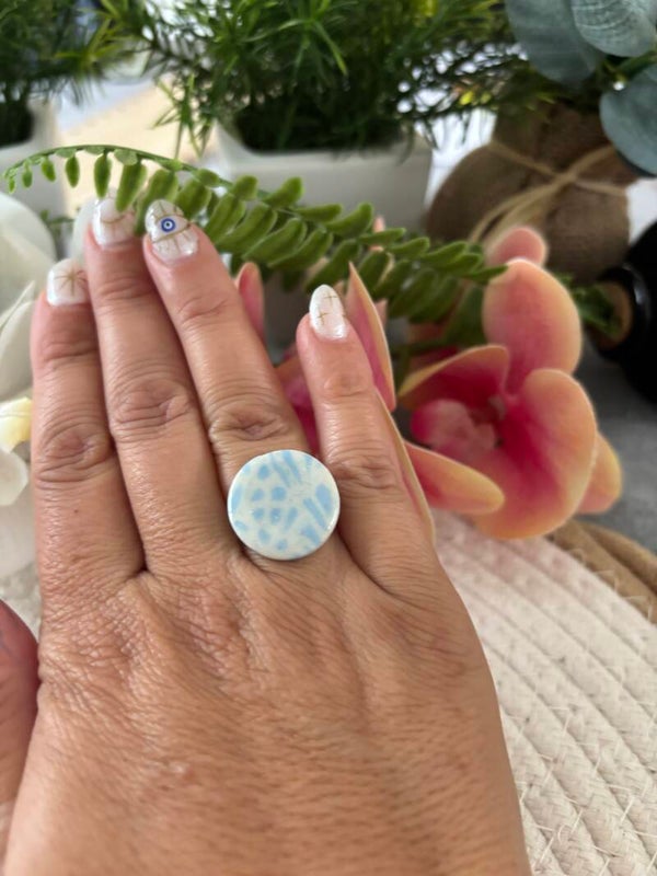 BAGUE NINI OCEANNE 20X20mm