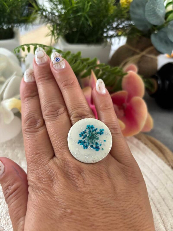 BAGUE OCEANNE 30X30mm