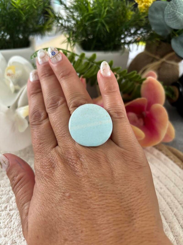 BAGUE OCEANNE 30X30mm