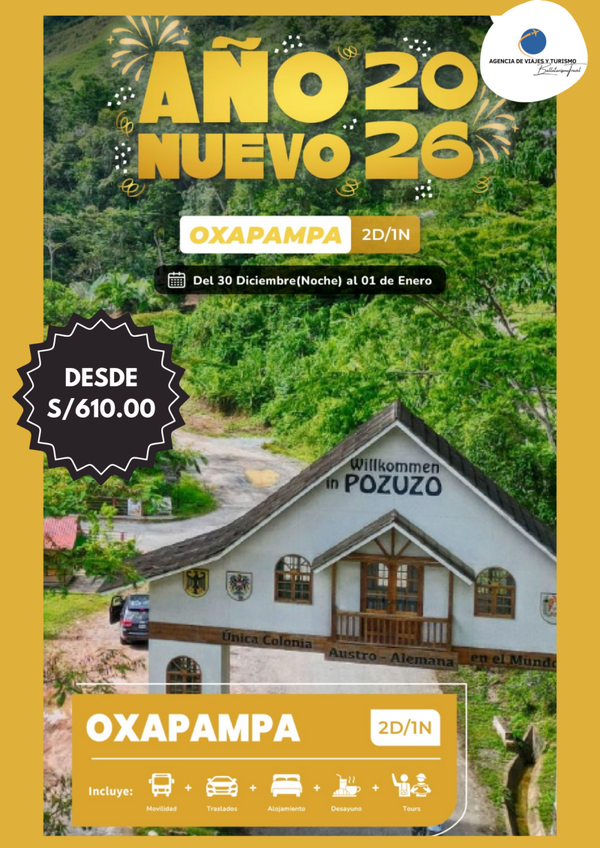 OXAPAMPA AÑO NUEVO 2026