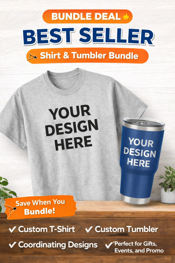 🔥 Best Seller: Shirt + Tumbler Bundle