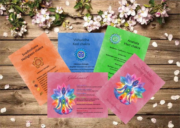 Chakra healing kaarten