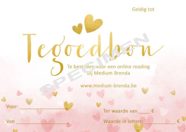 Geef een reading cadeau 🎁