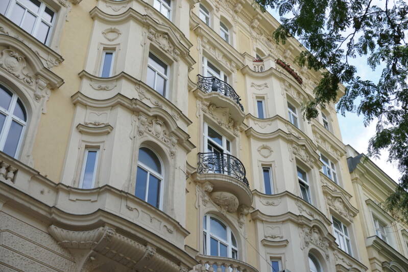 A beautiful building in Vienna