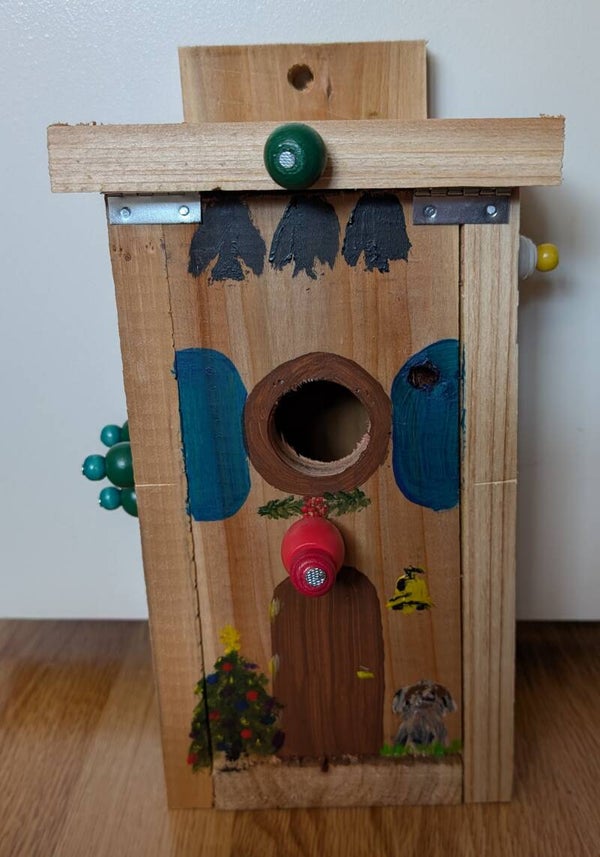 Van pallethout tot vogelparadijs - Kerstthema