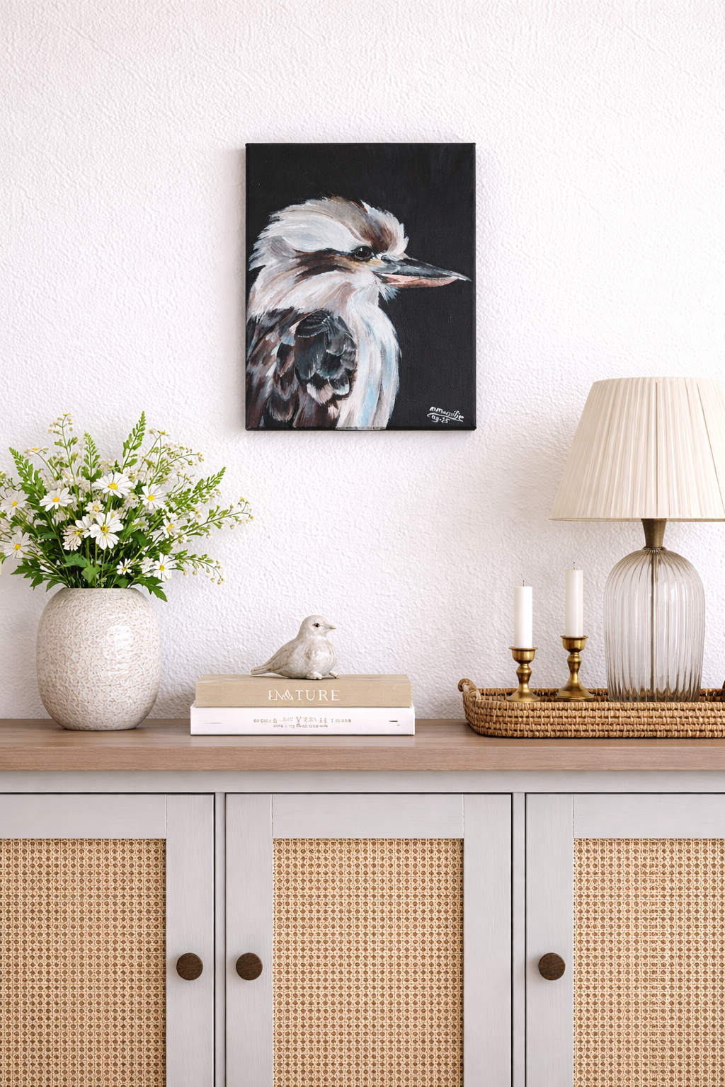 Zachte blik - de Kookaburra