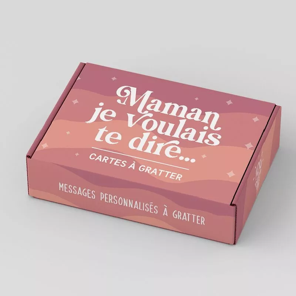 Kit de messages à gratter personnalisable
