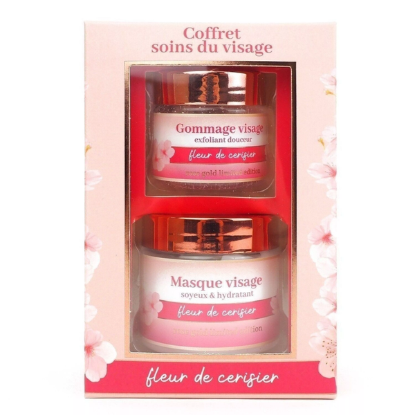Coffret masque hydratant et gommage visage