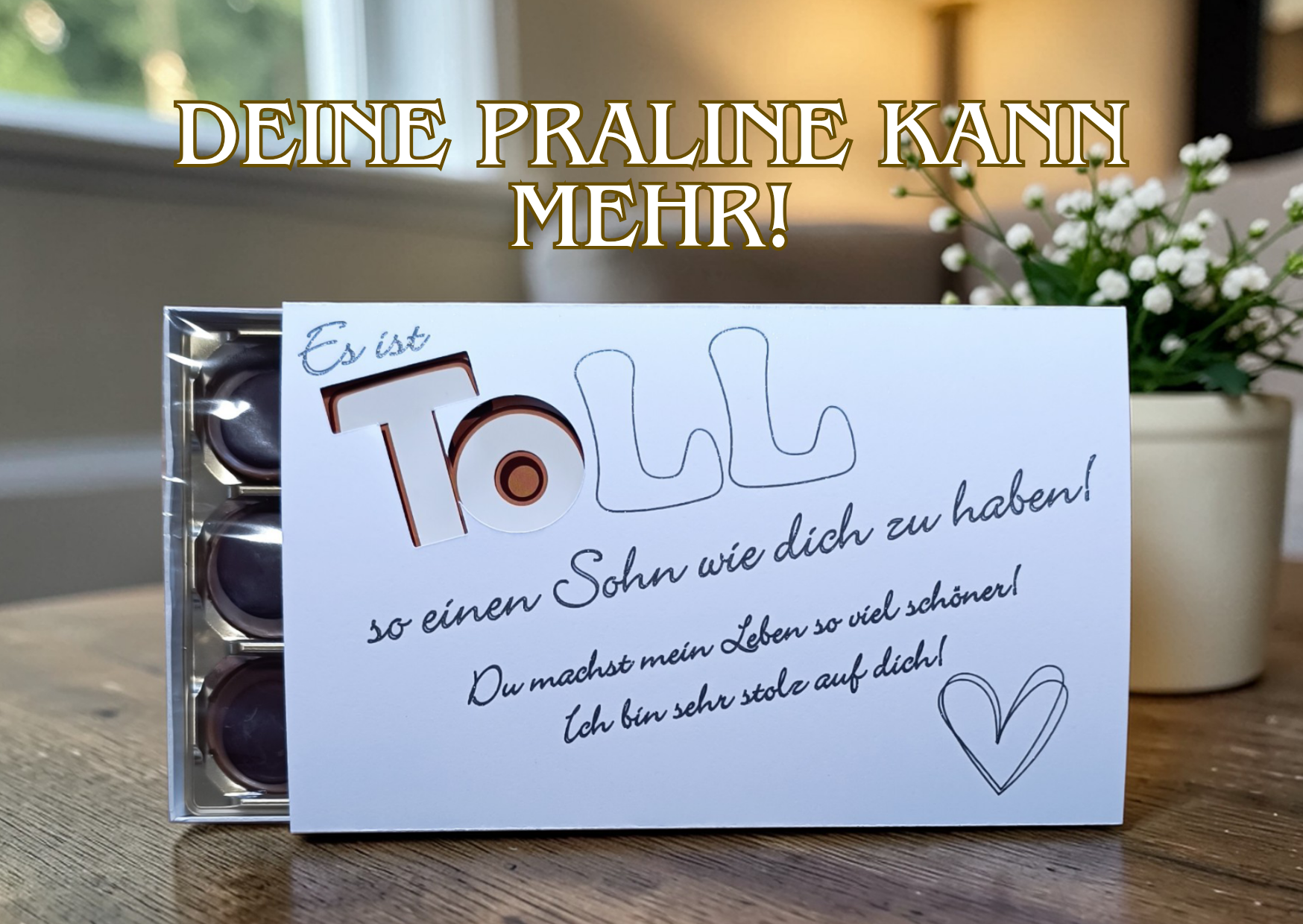 Toffifee Banderolen Zieh-Botschaften Geburtstag Geschenkidee Geschenkverpackung Geldgeschenk personalisierte Geschenke DIY-Projekte