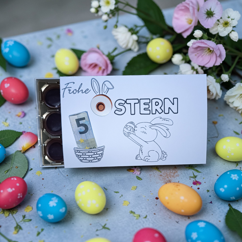 Ferrero Küsschen Banderolen Geburtstag Geschenkidee Geschenkverpackung Geldgeschenk personalisierte Geschenke Ostern Toffifee Banderole 