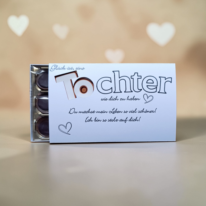 Toffifee Banderolen Geburtstag Geschenkidee Geschenkverpackung Geldgeschenk Familie Tochter