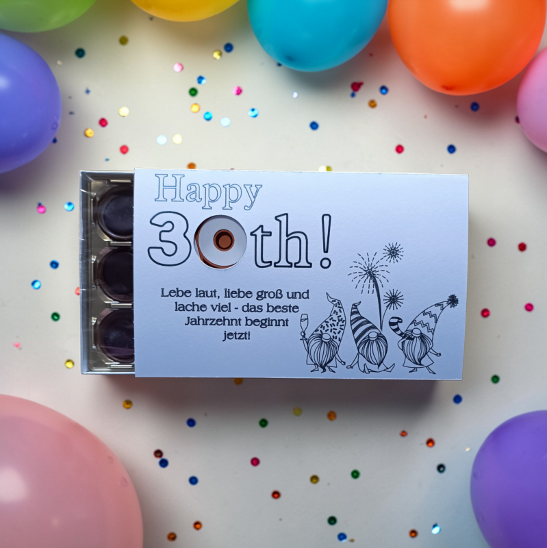 Toffifee Banderolen Geburtstag Geschenkidee Geschenkverpackung Geldgeschenk 