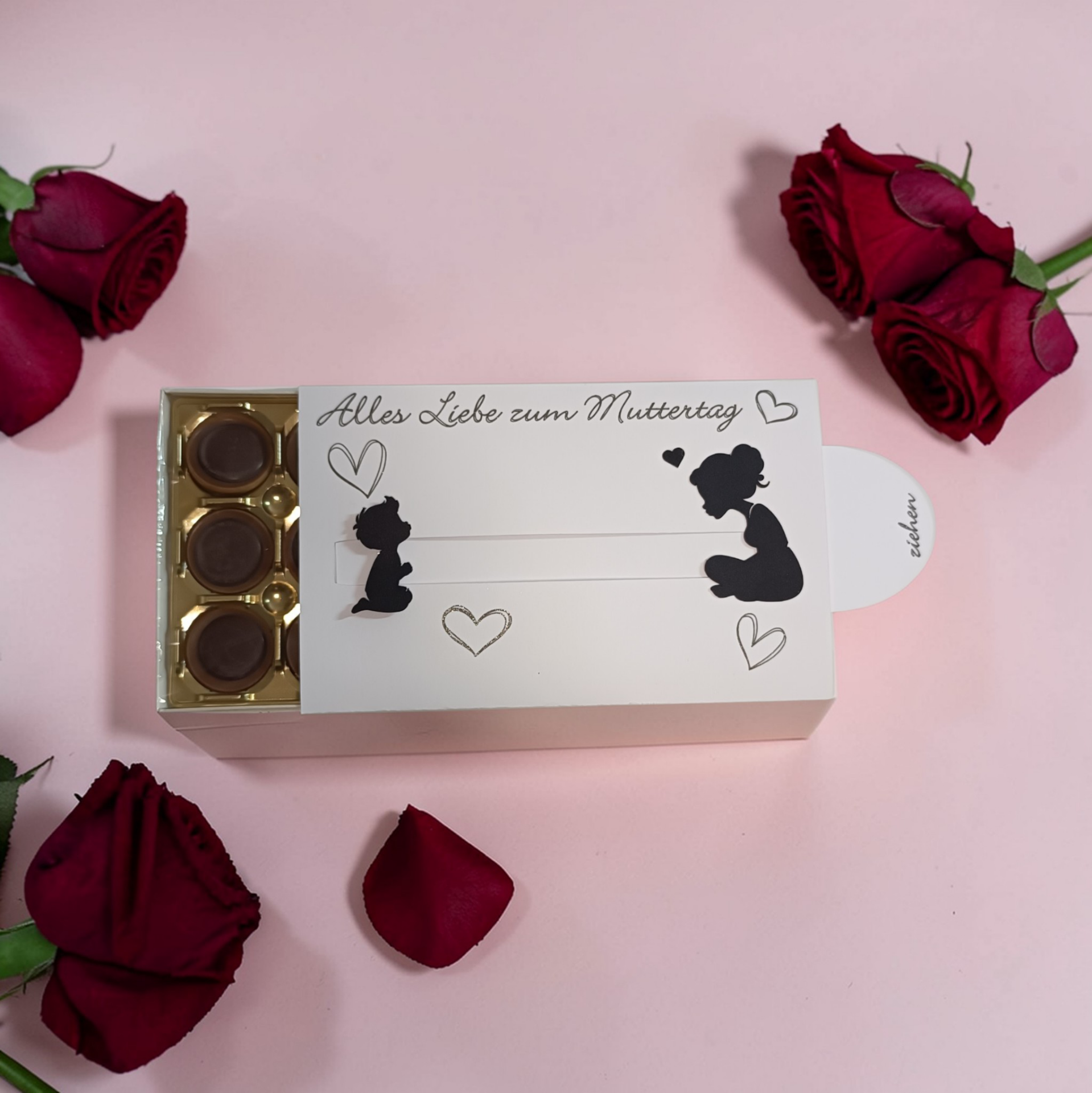 Toffifee Banderolen Zieh-Botschaften Geburtstag Geschenkidee Geschenkverpackung Geldgeschenk personalisierte Geschenke
