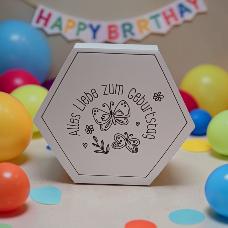 Ferrero Küsschen Banderolen Geburtstag Geschenkidee Geschenkverpackung Geldgeschenk personalisierte Geschenke